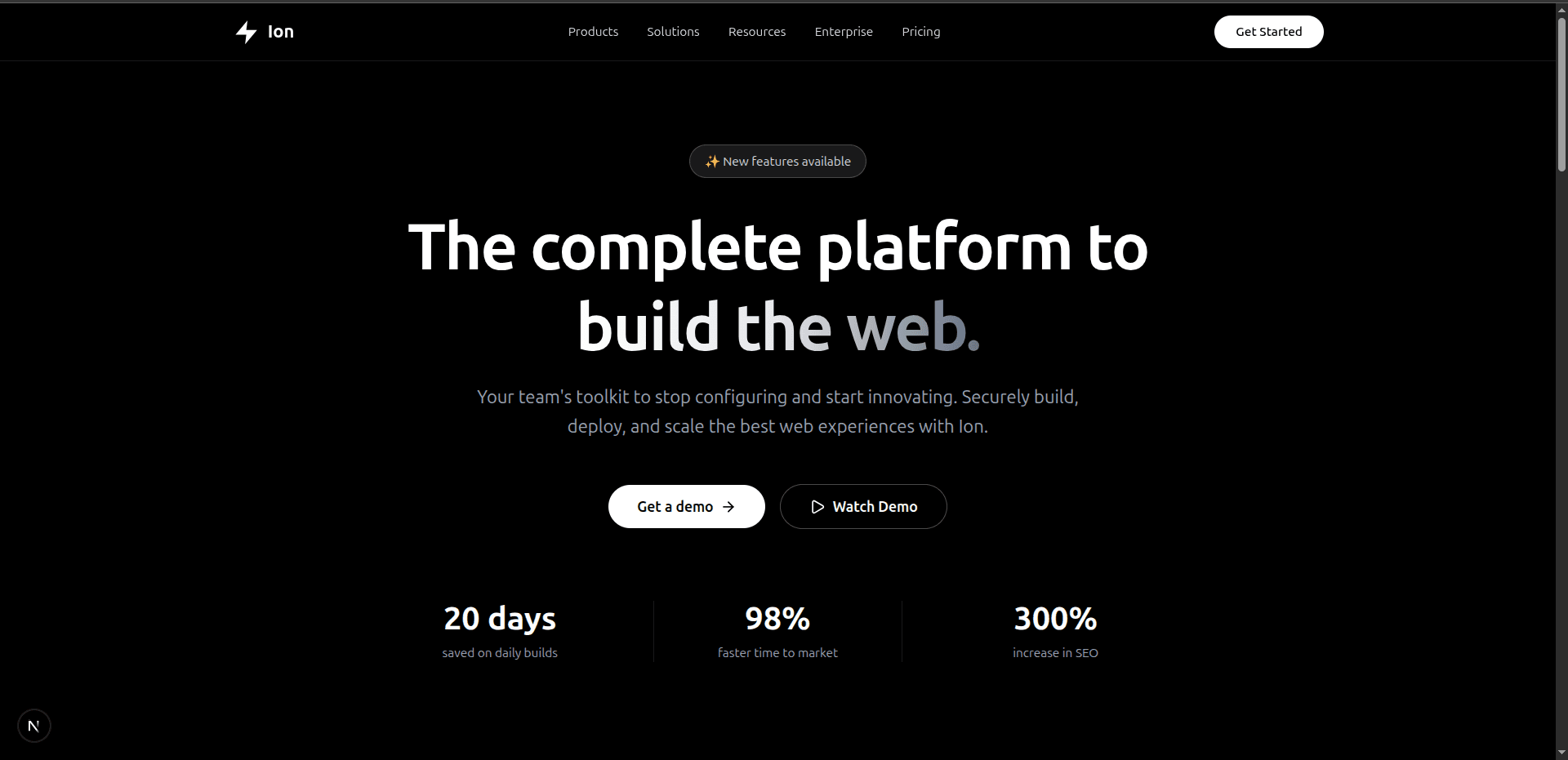 ION – Cloud Deployment Platform